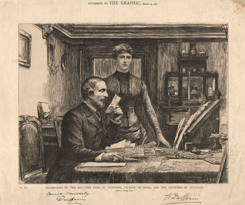 The marquess and marchioness of dufferin and ava npg d5392