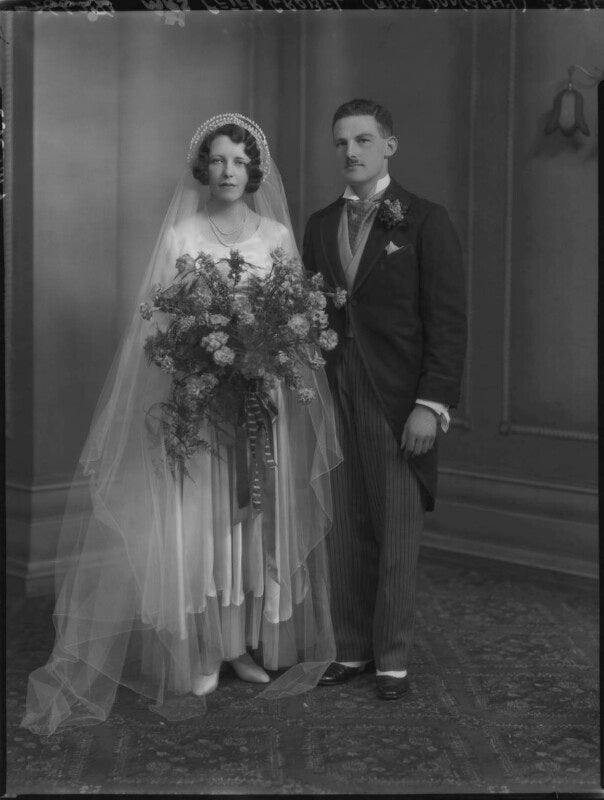 Kathleen elizabeth grobel (née donaghy); cyril peter grobel npg x137265