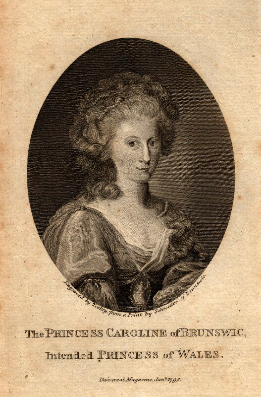 Princess caroline of brunswick wolfenbüttel npg d10850