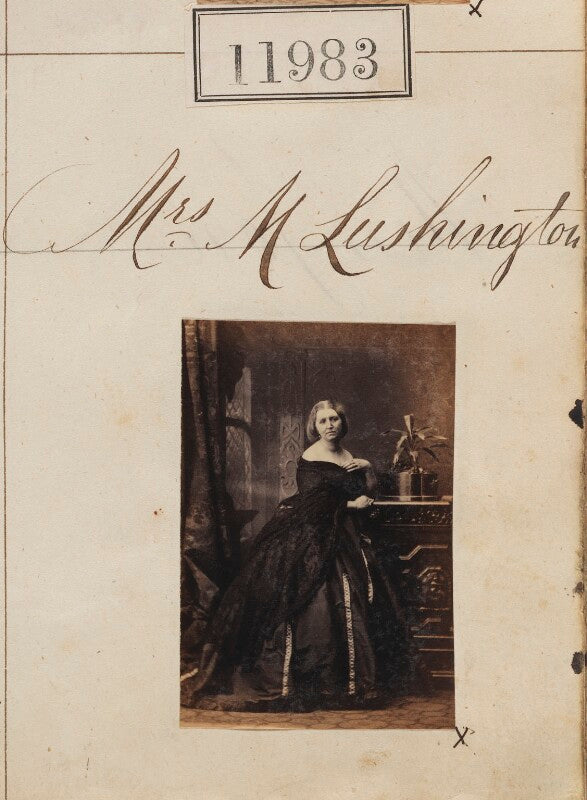 Mrs n? lushington npg ax61660