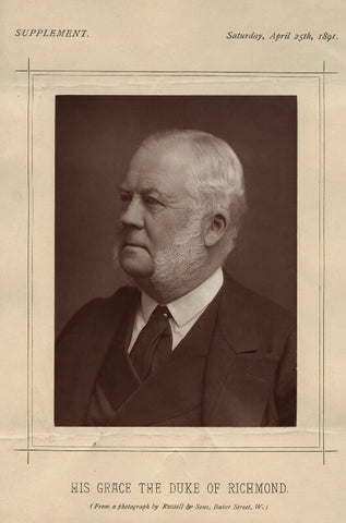 Charles Henry Gordon-Lennox, 6th Duke of Richmond, 6th Duke of Lennox and 1st Duke of Gordon NPG x12806