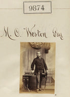 Mr M.C. Weston NPG Ax59597