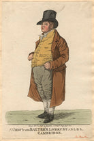 Mr Baxter ('A view from Baxter's livery stables, Cambridge') NPG D13472