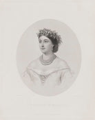 Louise Frederica Augusta Cavendish (née von Alten), Duchess of Devonshire (formerly Duchess of Manchester) NPG D38188