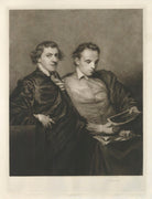 George Huddesford; John Codrington Warwick Bampfylde NPG D36366