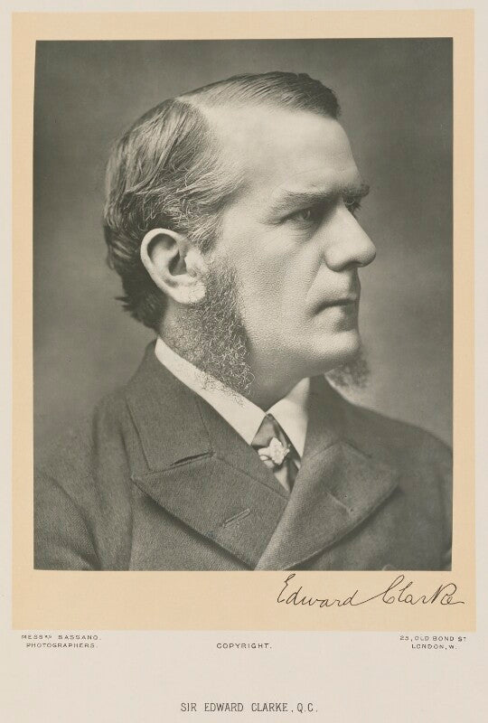 Sir edward george clarke npg ax16015