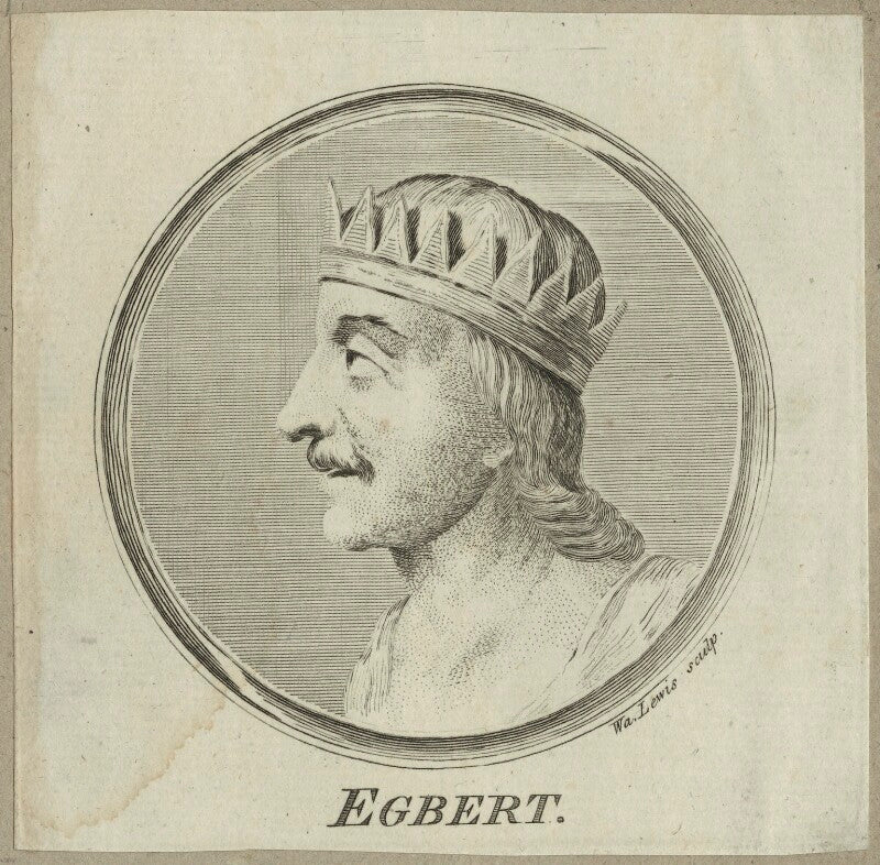 Egbert, king of the west saxons, first monarch of all england npg d23569