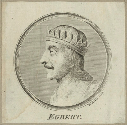 Egbert, King of the West Saxons, First Monarch of all England NPG D23569