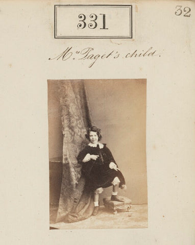 'Mrs Paget's child' (Master Paget) NPG Ax50103