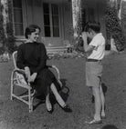 Oona O'Neill; Michael Chaplin NPG x195003