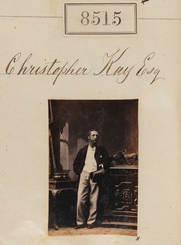 Christopher Kay NPG Ax58337