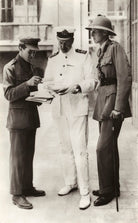 T.E. Lawrence; David George Hogarth; Alan Geoffrey Charles Dawnay NPG x19908