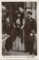 Prince Edward, Duke of Windsor (King Edward VIII); Queen Mary; King George V NPG x135924
