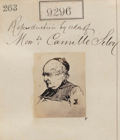 'Reproduction by order of Mr Camille Silvy' NPG Ax59117