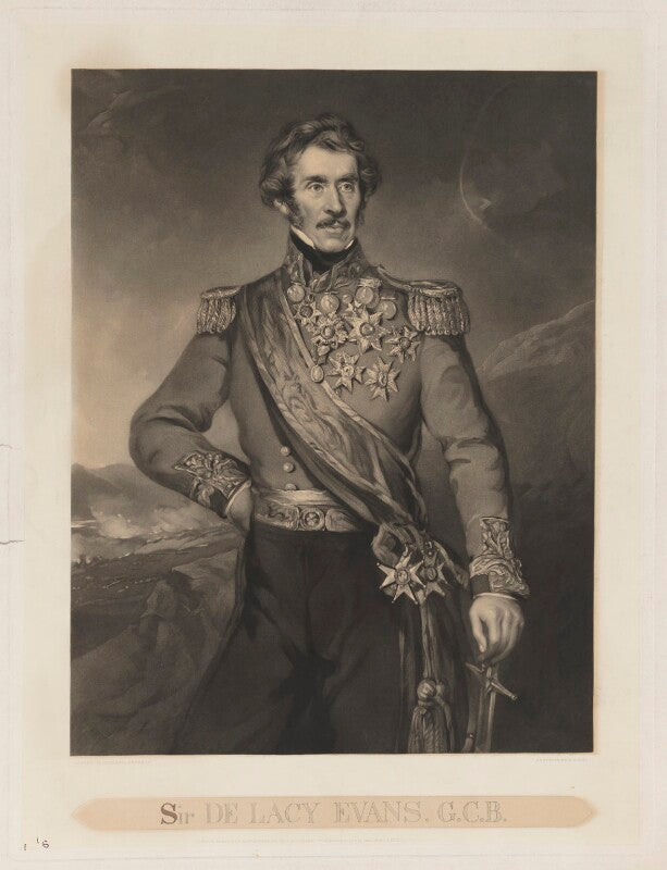 Sir george de lacy evans npg d36591
