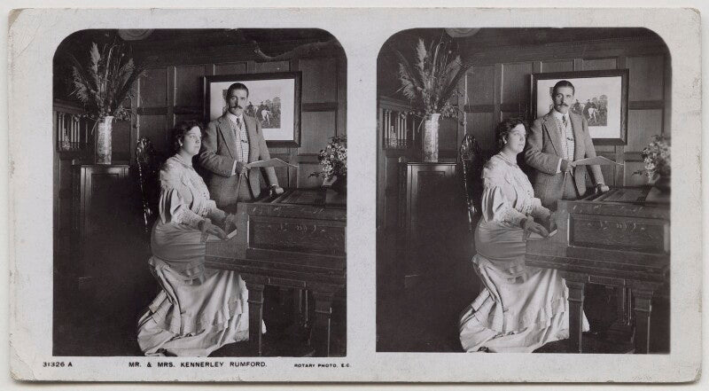 Dame clara ellen butt; robert henry kennerley rumford npg x197230