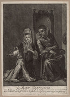 A Lady at Confession NPG D30634