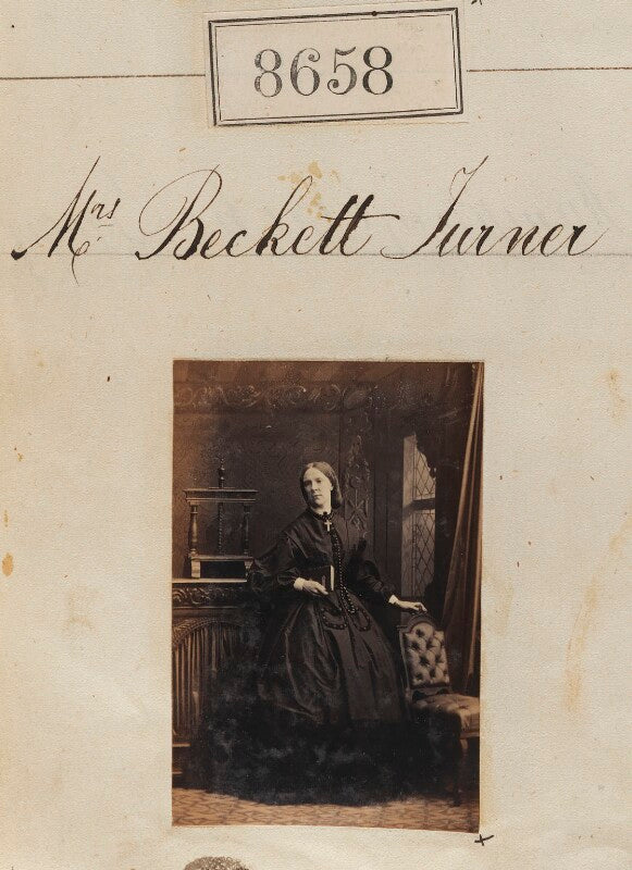 Louisa jane taylor (née sheffield, formerly beckett turner) ('mrs beckett turner') npg ax58481