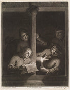 Boors singing at a window NPG D11722