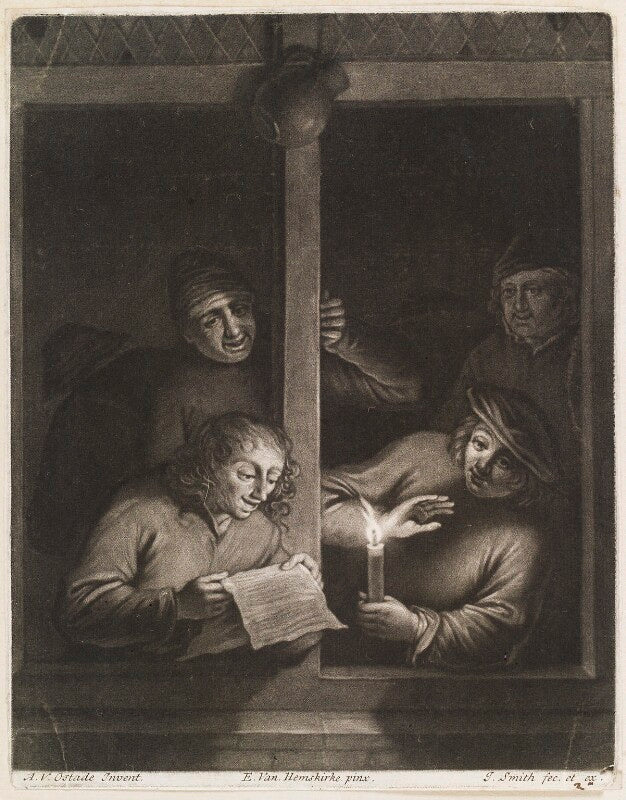 Boors singing at a window npg d11722