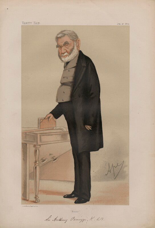 Sir anthony panizzi ('men of the day, no. 77.') npg d43623