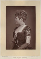 Ellen Jeromina ('Mina') Beresford (née Gardner), Lady Beresford NPG x756