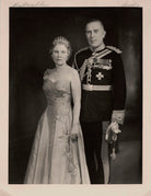 Lady May Helen Emma Abel Smith (née Cambridge); Sir Henry Abel Smith NPG x47214