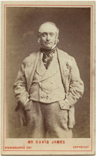 David James as Perkyn Middlewick in 'Our Boys' NPG Ax46240