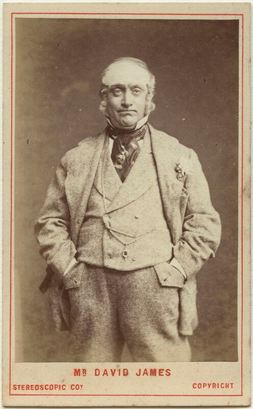 David james as perkyn middlewick in 'our boys' npg ax46240