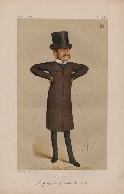Sir george orby wombwell, 4th bt. ('men of the day. no. 78.') npg d43624