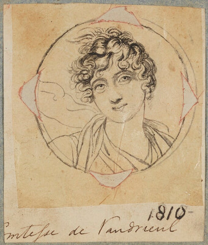 Victoire Pauline de Riquet de Caraman, Vicomtesse de Vaudreuil NPG D17609