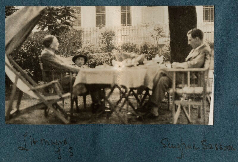 Leopold hamilton myers; james stephens; siegfried sassoon npg ax142994