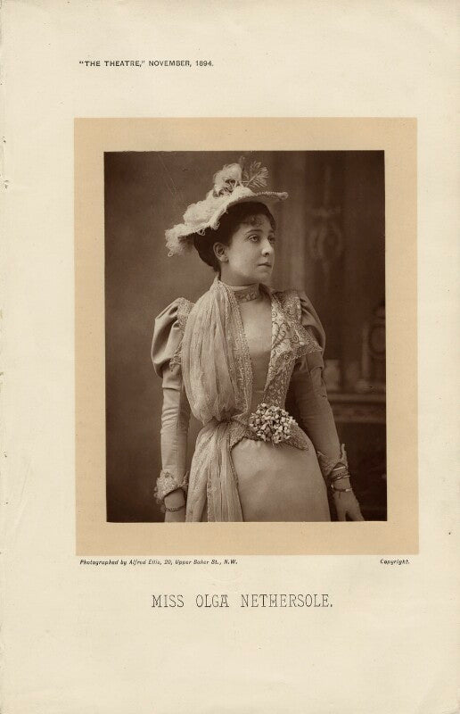 Olga isabel nethersole as sylvia in 'the transgressor' npg x21505