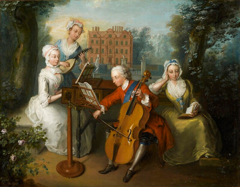 'The Music Party' NPG 1556