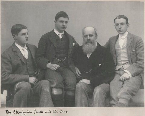 Harry Launcelot Etherington-Smith; Thomas Basil Etherington-Smith; John Henry Etherington-Smith; Raymond Broadley Etherington-Smith NPG x198343