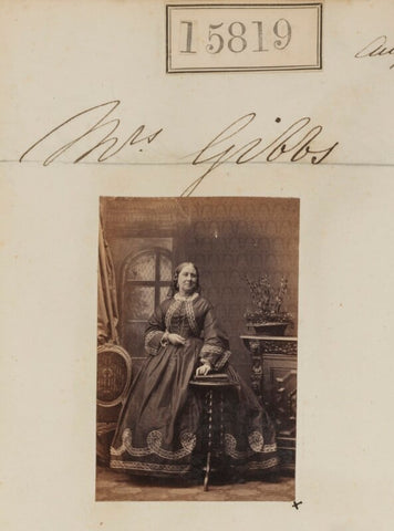 Mrs Gibbs NPG Ax63749