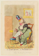 Albinia, Countess of Buckinghamshire ('La derniere ressource; - or - Van-Buchells garters') NPG D12425