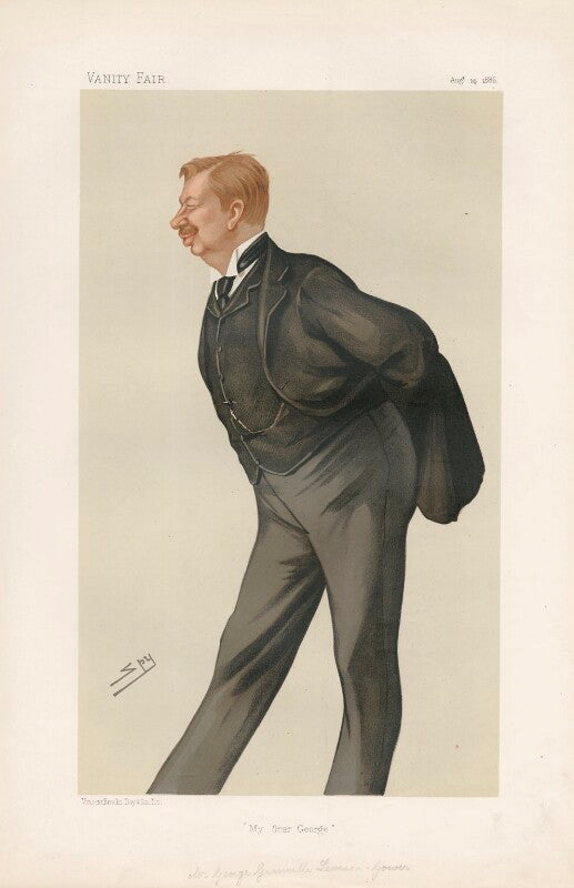 Sir george granville leveson gower ('men of the day. no. 364.') npg d44292