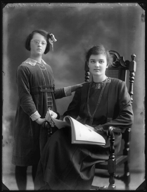 Muriel phyllis wilkinson; guendolen eleanor may wilkinson npg x120297