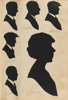 Tourists on the West Pier, Brighton (J.J. Jones; W.H. James; H? Mercer; F.A. Buswell; ?; May Hewitt) NPG D46681