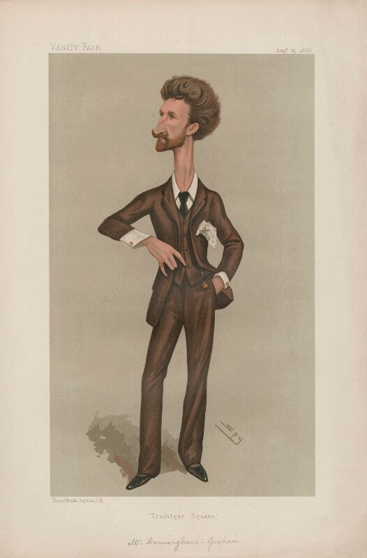 Robert bontine cunninghame graham ('statesmen. no. 549.') npg d44400