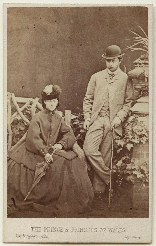 Queen alexandra; king edward vii npg ax38287