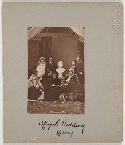 Queen Victoria with her family NPG x36347