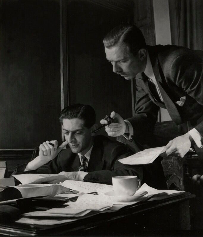Denis norden; frank muir npg x126582