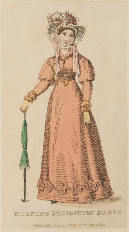 'morning exhibition dress', june 1825 npg d47557