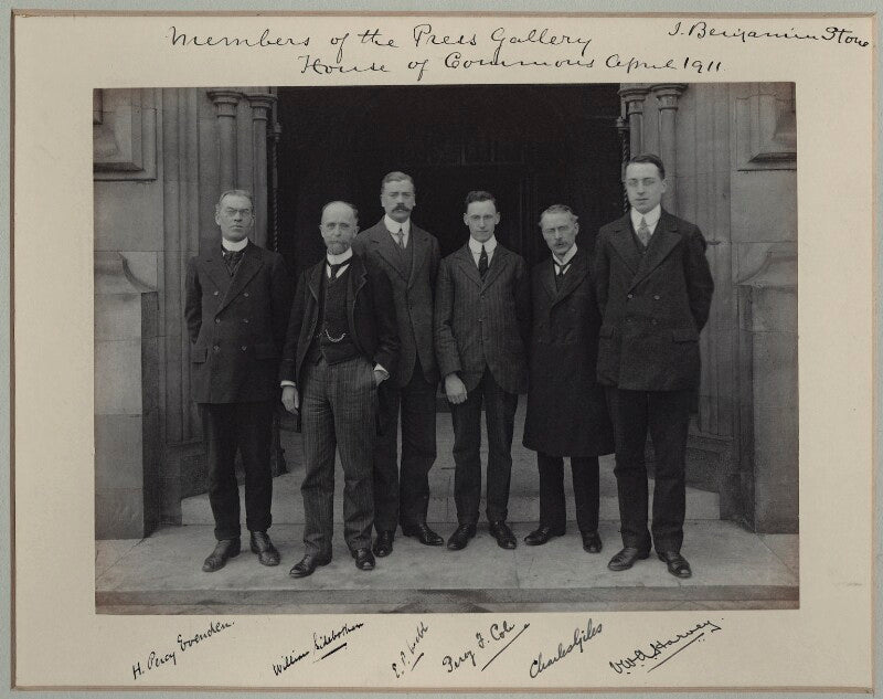 'members of the press gallery, house of commons' npg x137725