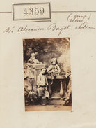 Two unknown boys ('Mrs Alexander Bagot children (group 2 boys)') NPG Ax54372