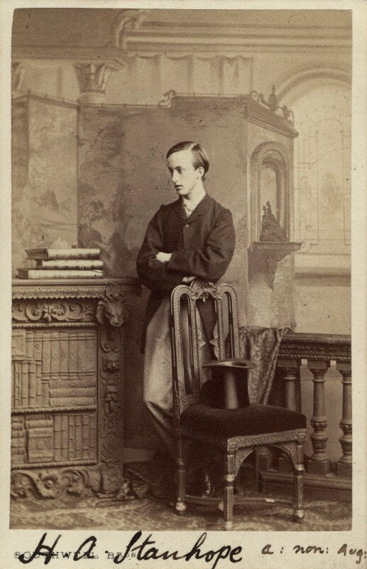 Hon. henry augustus stanhope npg ax30365