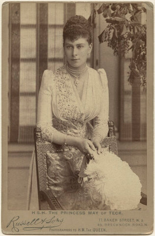 Queen Mary when Princess May of Teck NPG Ax5556