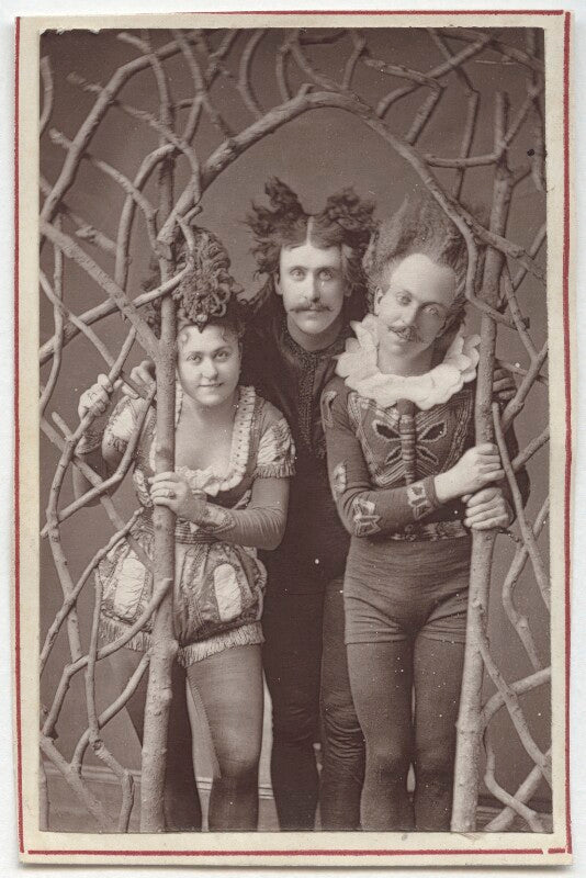 'the majilton family' (marie majilton (née berrington); charles majilton; frank majilton) npg ax7683